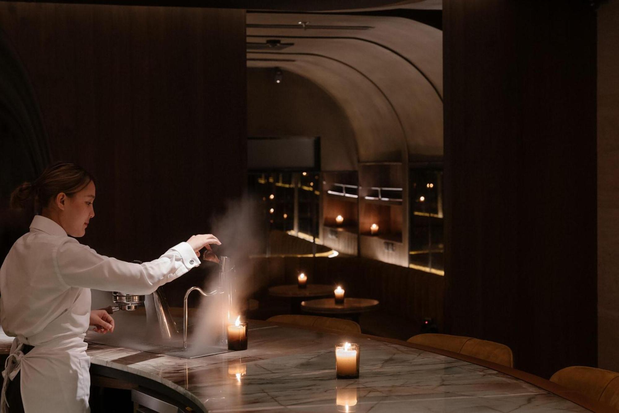 The Salil Hotel Riverside バンコク都 エクステリア 写真 The bar at the restaurant